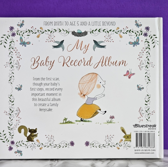 My Baby Record Book Album-Hard Cover - Picture 6 of 7